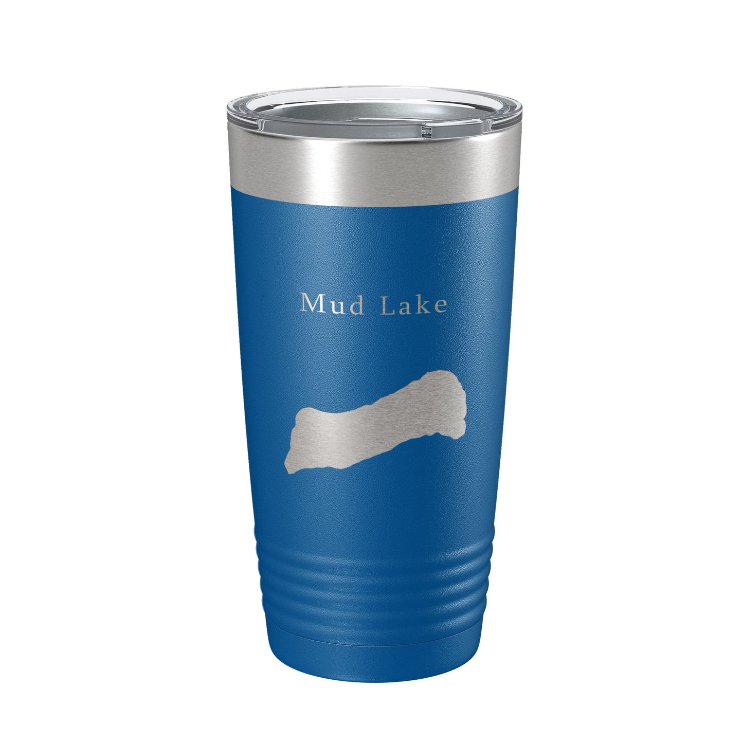 Mud Lake Map Tumbler Travel Mug Insulated Laser Engraved Coffee Cup Maine 20 oz-6