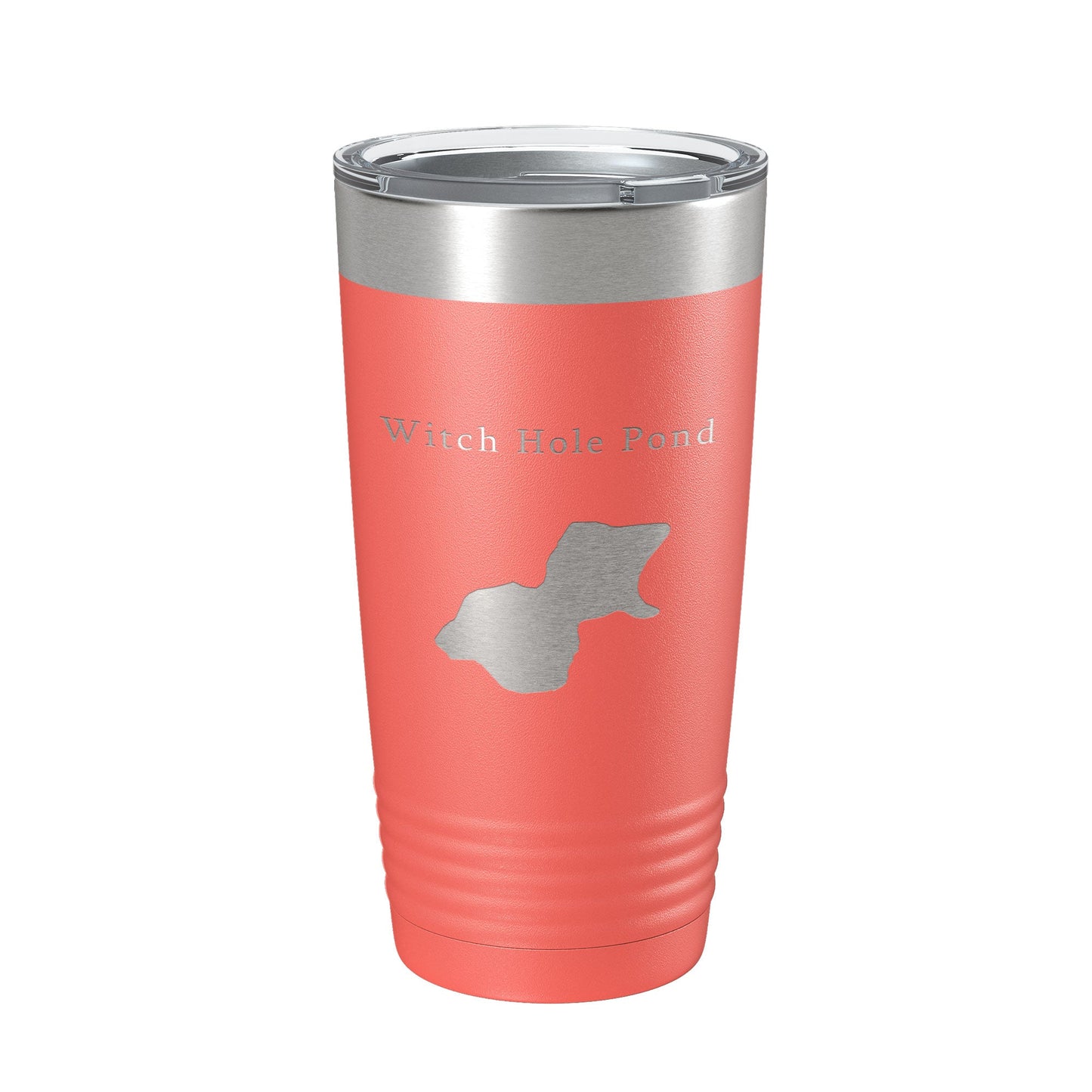 Witch Hole Pond Tumbler Lake Map Travel Mug Insulated Laser Engraved Coffee Cup Acadia Maine 20 oz-20