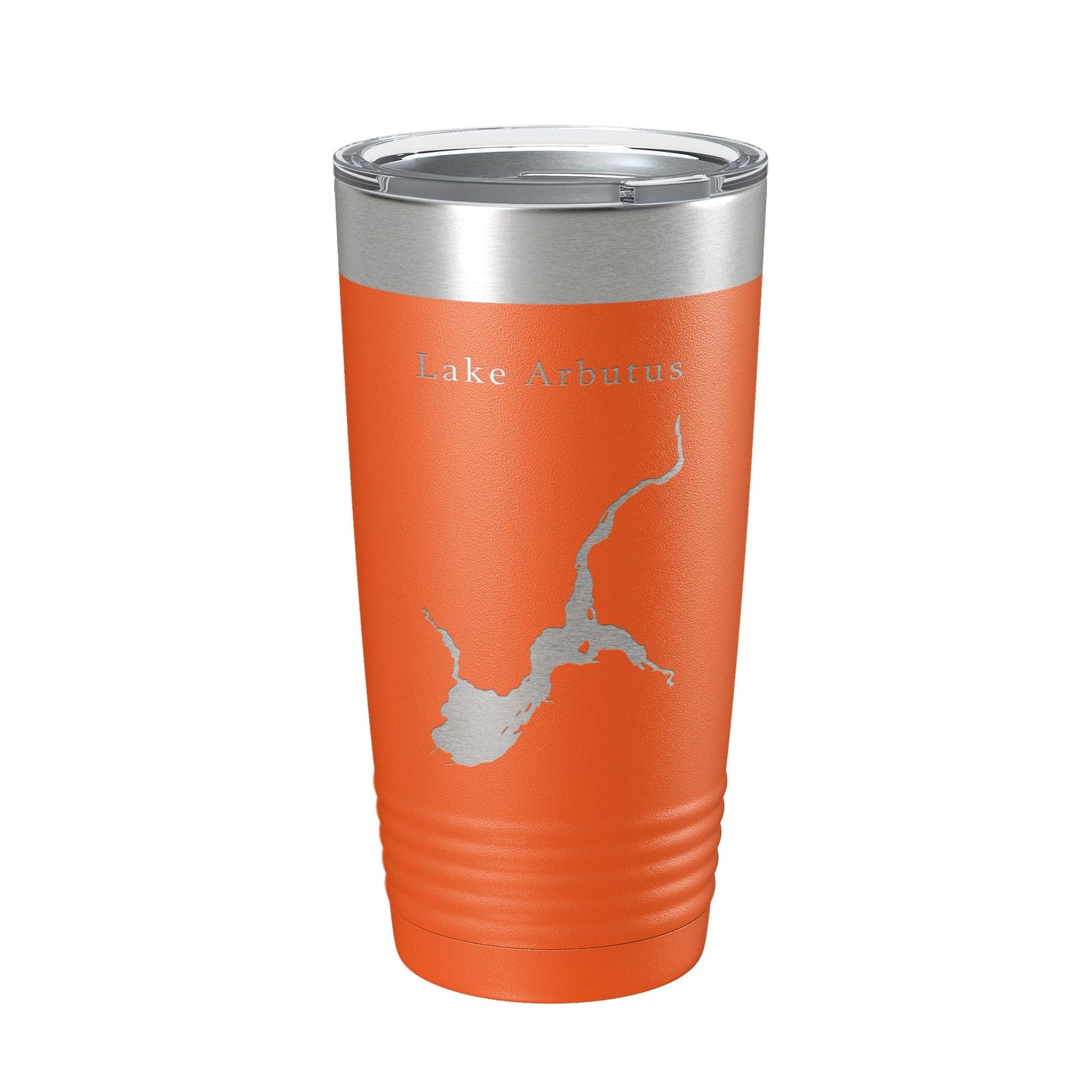 Lake Arbutus Map Tumbler Travel Mug Insulated Laser Engraved Coffee Cup Wisconsin 20 oz-17