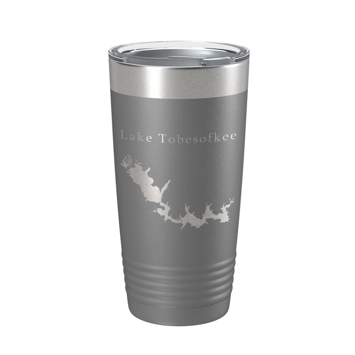 Lake Tobesofkee Map Tumbler Travel Mug Insulated Laser Engraved Coffee Cup Macon Georgia 20 oz-16