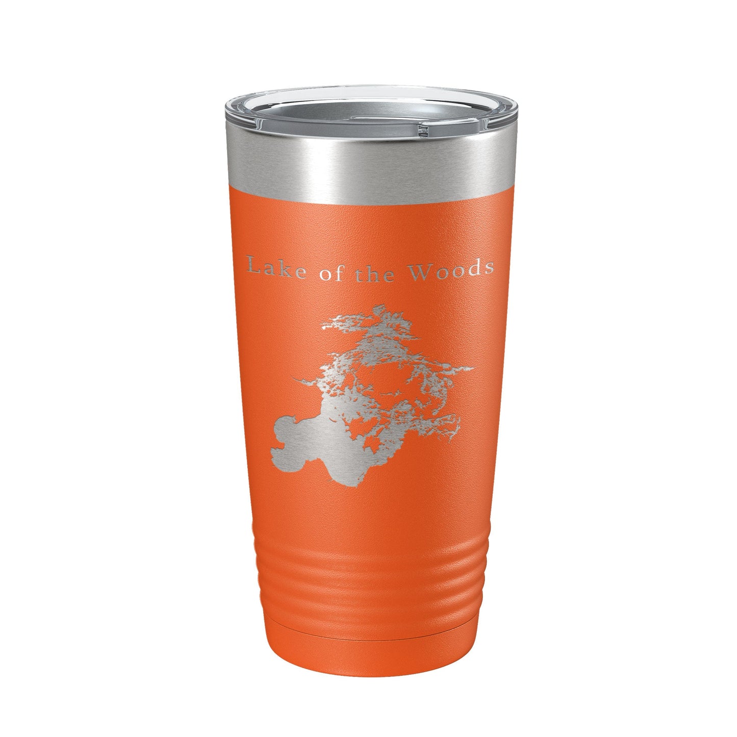 Lake of the Woods Map Tumbler Travel Mug Insulated Laser Engraved Coffee Cup Minnesota 20 oz-17