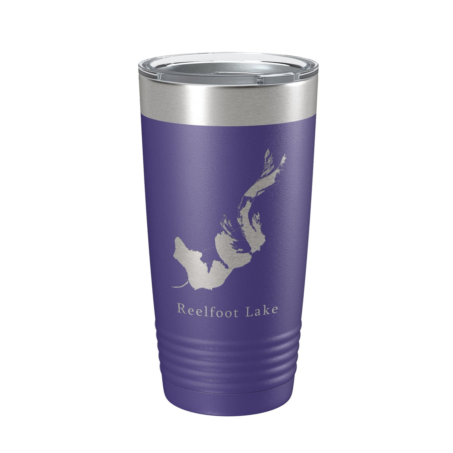 Reelfoot Lake Map Tumbler Travel Mug Insulated Laser Engraved Coffee Cup Tennessee Kentucky 20 oz-15