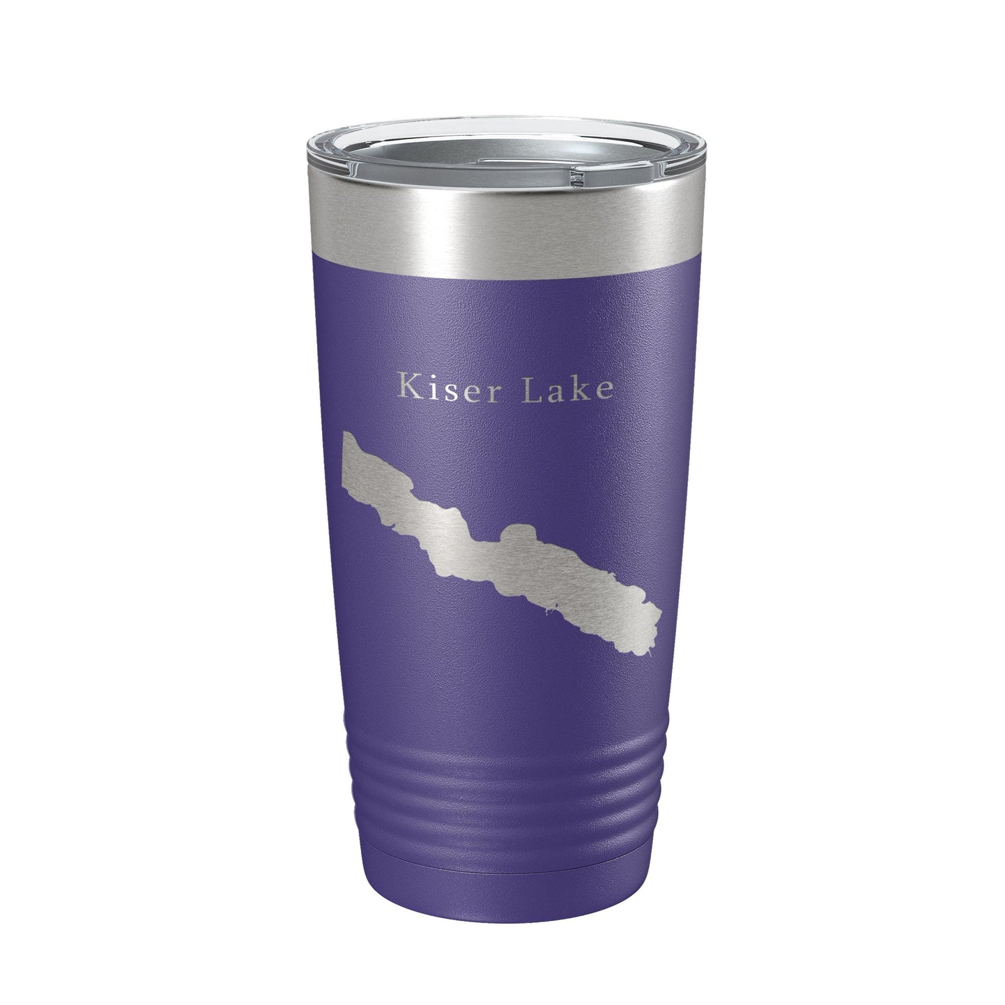 Kiser Lake Map Tumbler Travel Mug Insulated Laser Engraved Coffee Cup Ohio 20 oz-15