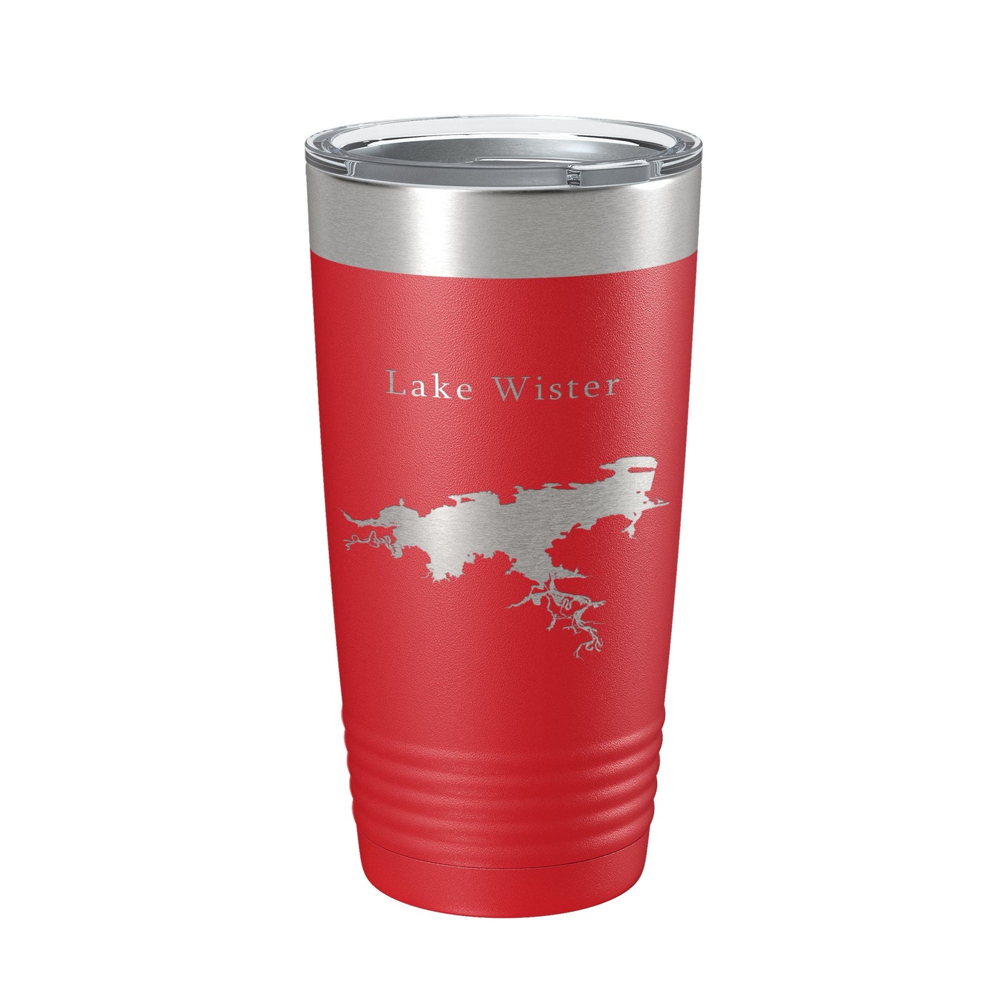 Lake Wister Map Tumbler Travel Mug Insulated Laser Engraved Coffee Cup Oklahoma 20 oz-10