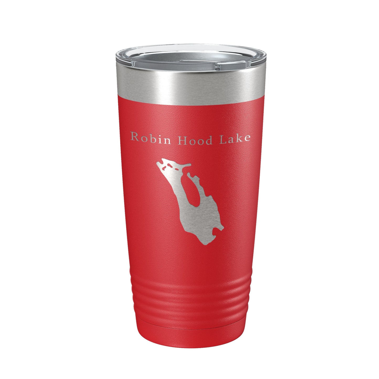 Robin Hood Lake Sherwood Forest Map Tumbler Travel Mug Insulated Laser Engraved Coffee Cup Massachusetts 20 oz-10