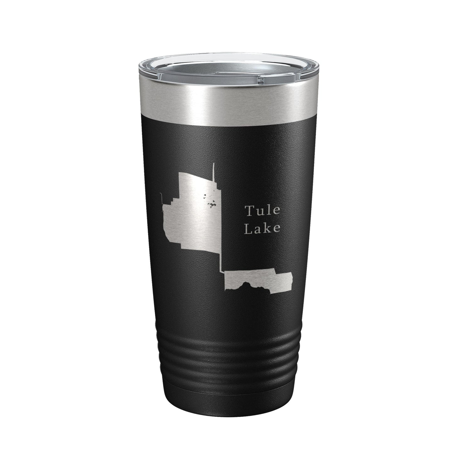Tule Lake Map Tumbler Travel Mug Insulated Laser Engraved Coffee Cup California 20 oz-5