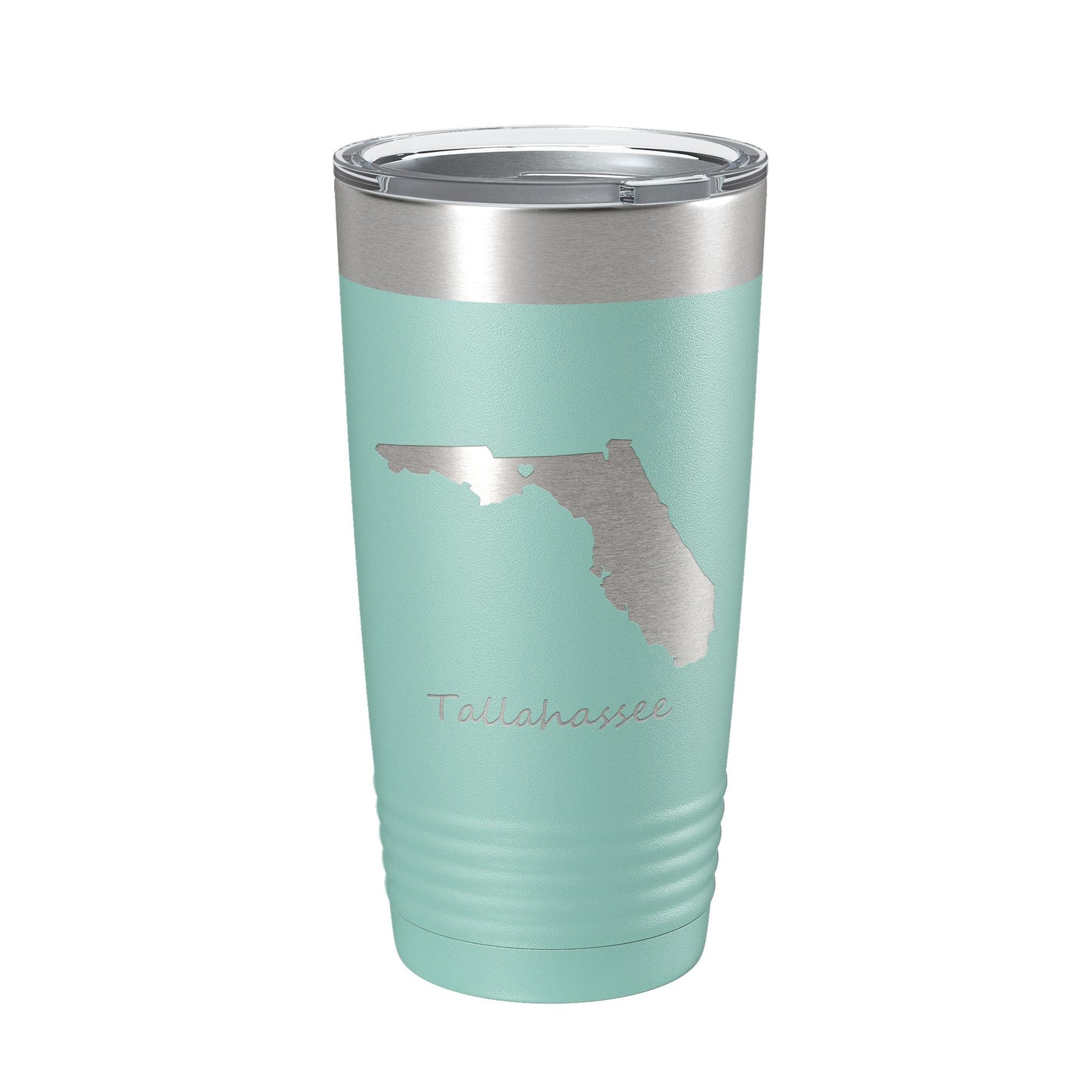 Tallahassee Home Heart Tumbler Travel Mug Insulated Laser Engraved Coffee Cup Florida 20 oz-12
