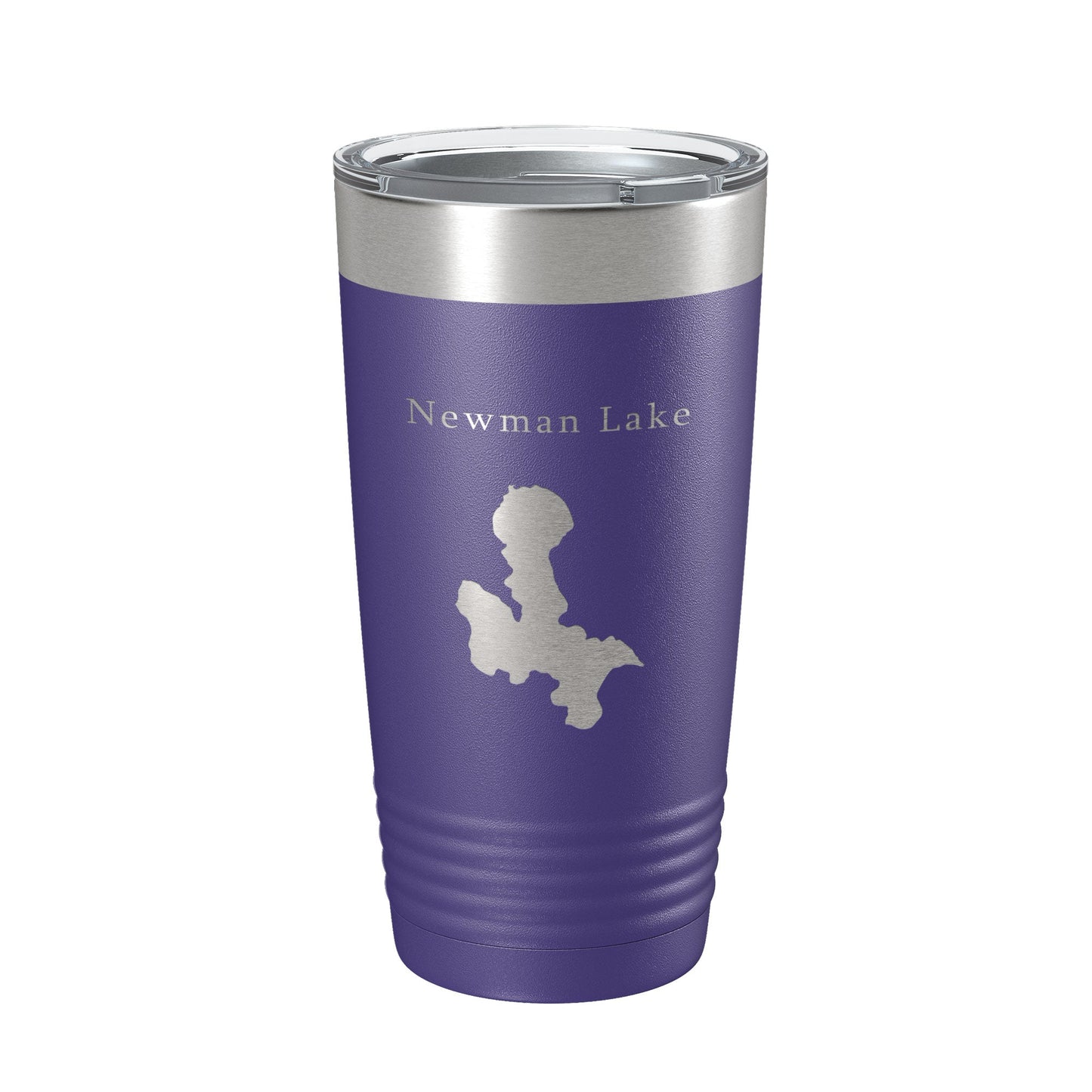 Newman Lake Map Tumbler Travel Mug Insulated Laser Engraved Coffee Cup Washington 20 oz-15