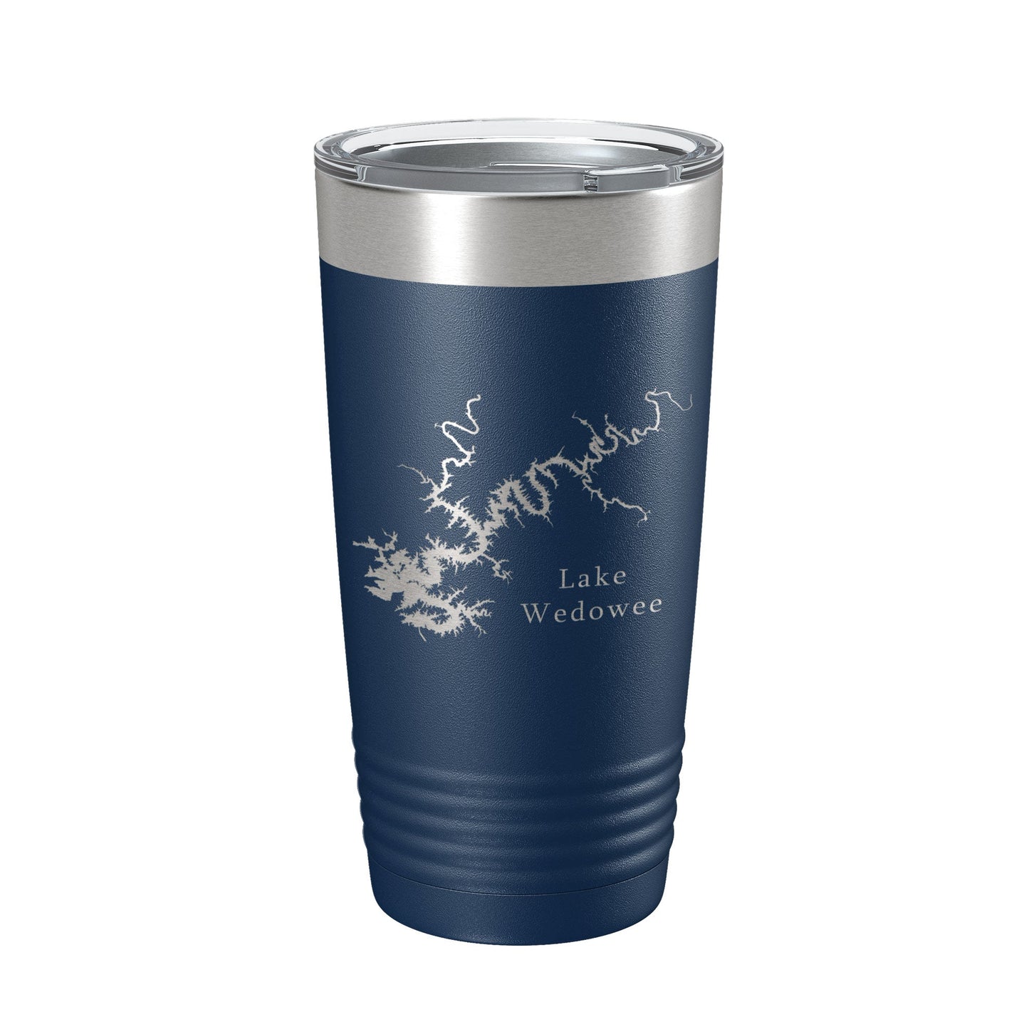 Lake Wedowee RL Harris Map Tumbler Travel Mug Insulated Laser Engraved Coffee Cup Alabama 20 oz-2