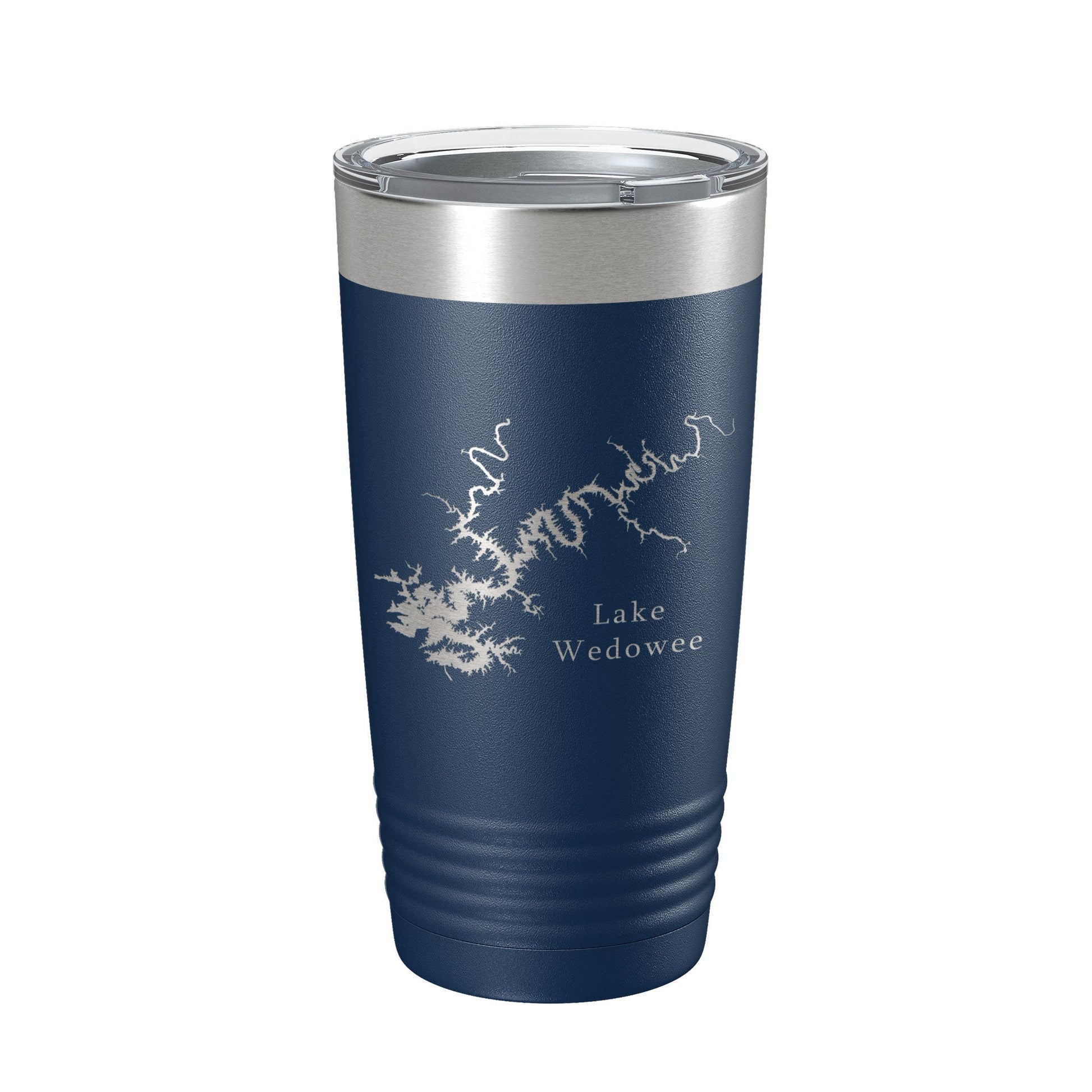 Lake Wedowee RL Harris Map Tumbler Travel Mug Insulated Laser Engraved Coffee Cup Alabama 20 oz-2