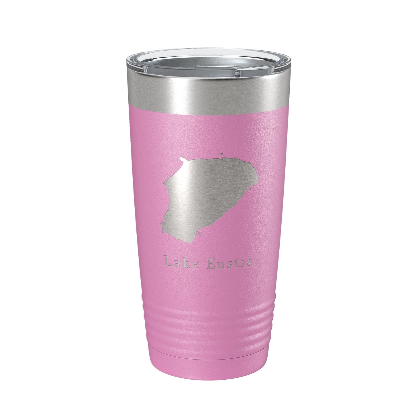 Lake Eustis Map Tumbler Travel Mug Insulated Laser Engraved Coffee Cup Florida 20 oz-14