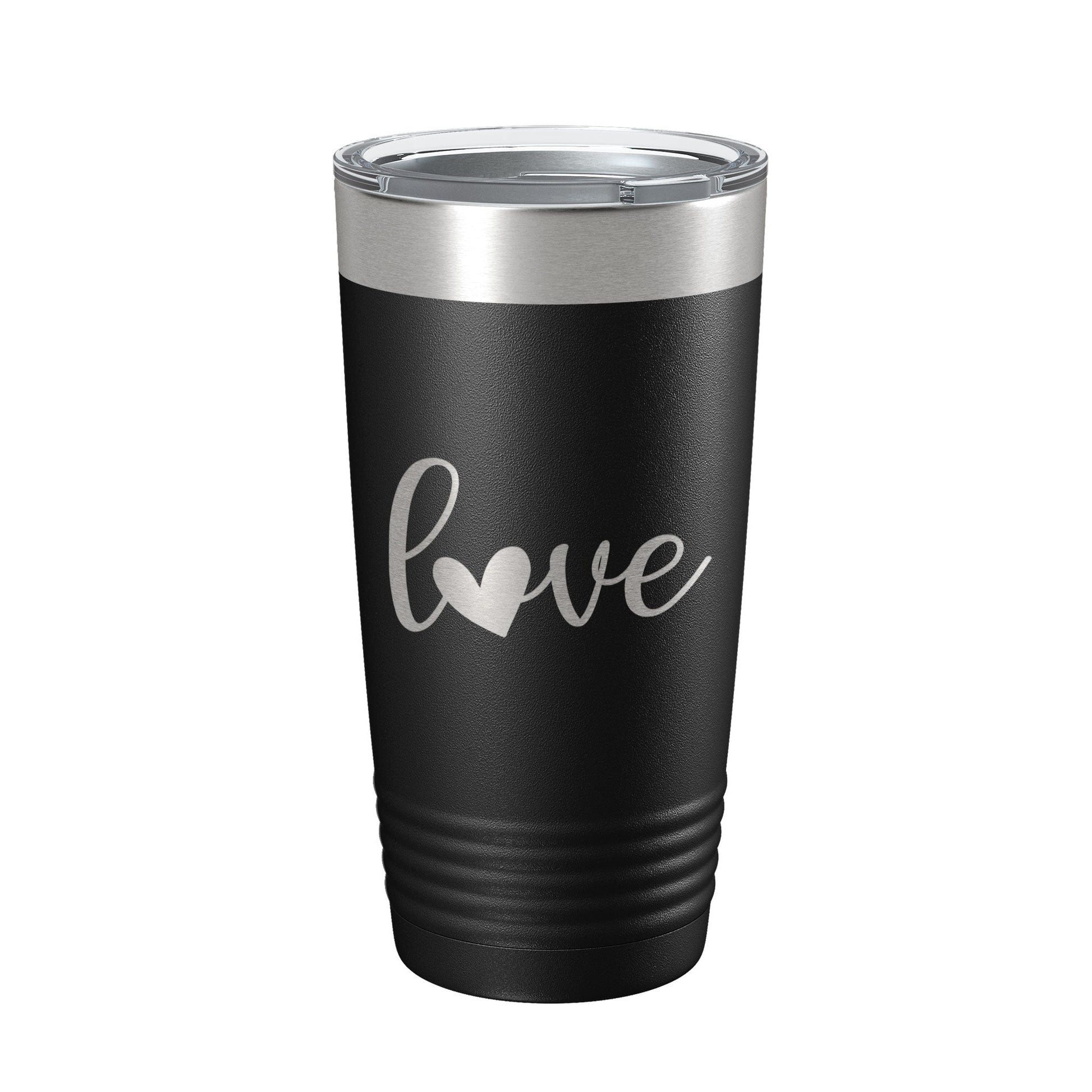 Love Tumbler Travel Mug Insulated Laser Engraved Coffee Cup 20 oz-0