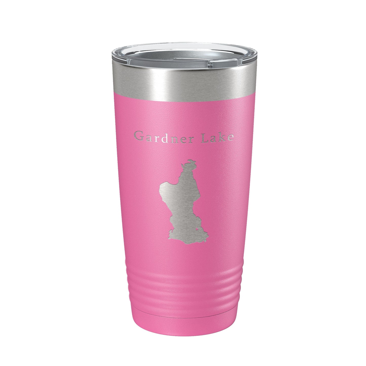 Gardner Lake Map Tumbler Travel Mug Insulated Laser Engraved Coffee Cup Connecticut 20 oz-11