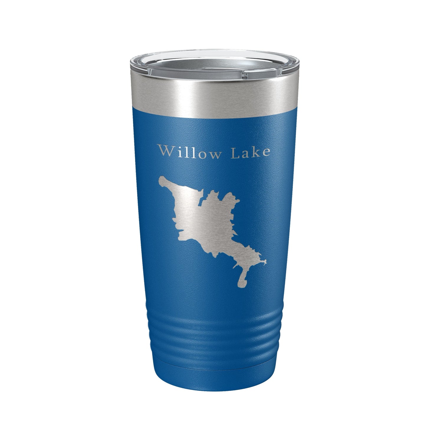 Willow Creek Lake Map Tumbler Travel Mug Insulated Laser Engraved Coffee Cup Arizona 20 oz-6