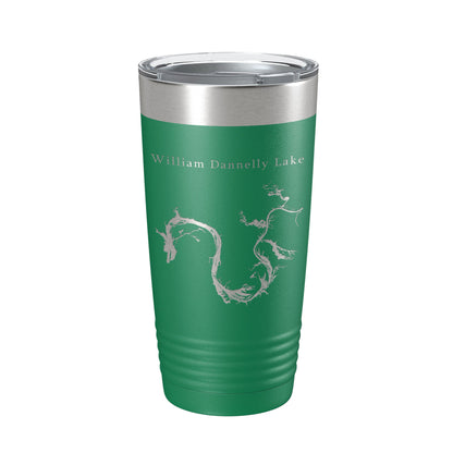William Bill Dannelly Reservoir Tumbler Lake Map Travel Mug Insulated Laser Engraved Coffee Cup Millers Ferry Alabama 20 oz-9