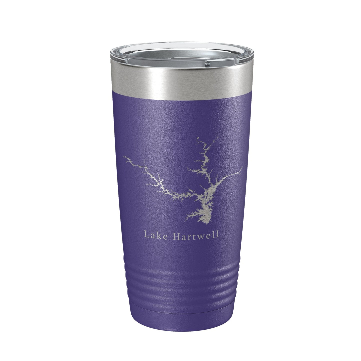 Lake Hartwell Map Tumbler Travel Mug Insulated Laser Engraved Coffee Cup Georgia South Carolina 20 oz-15
