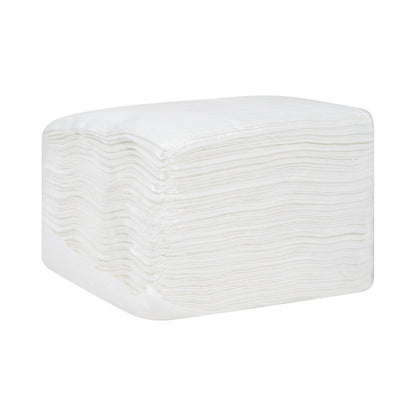 Washcloth McKesson 10 X 13 Inch White Disposable