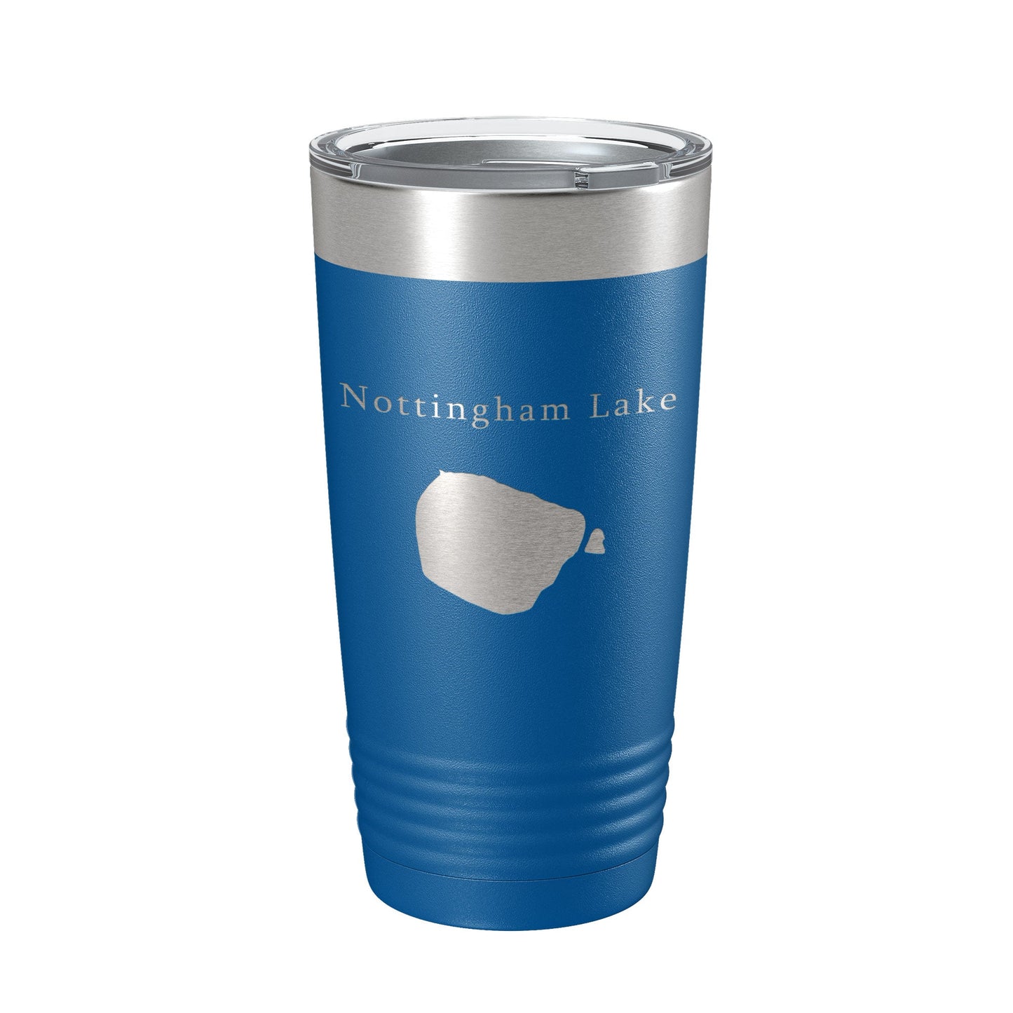 Nottingham Lake Map Tumbler Travel Mug Insulated Laser Engraved Coffee Cup Colorado 20 oz-6