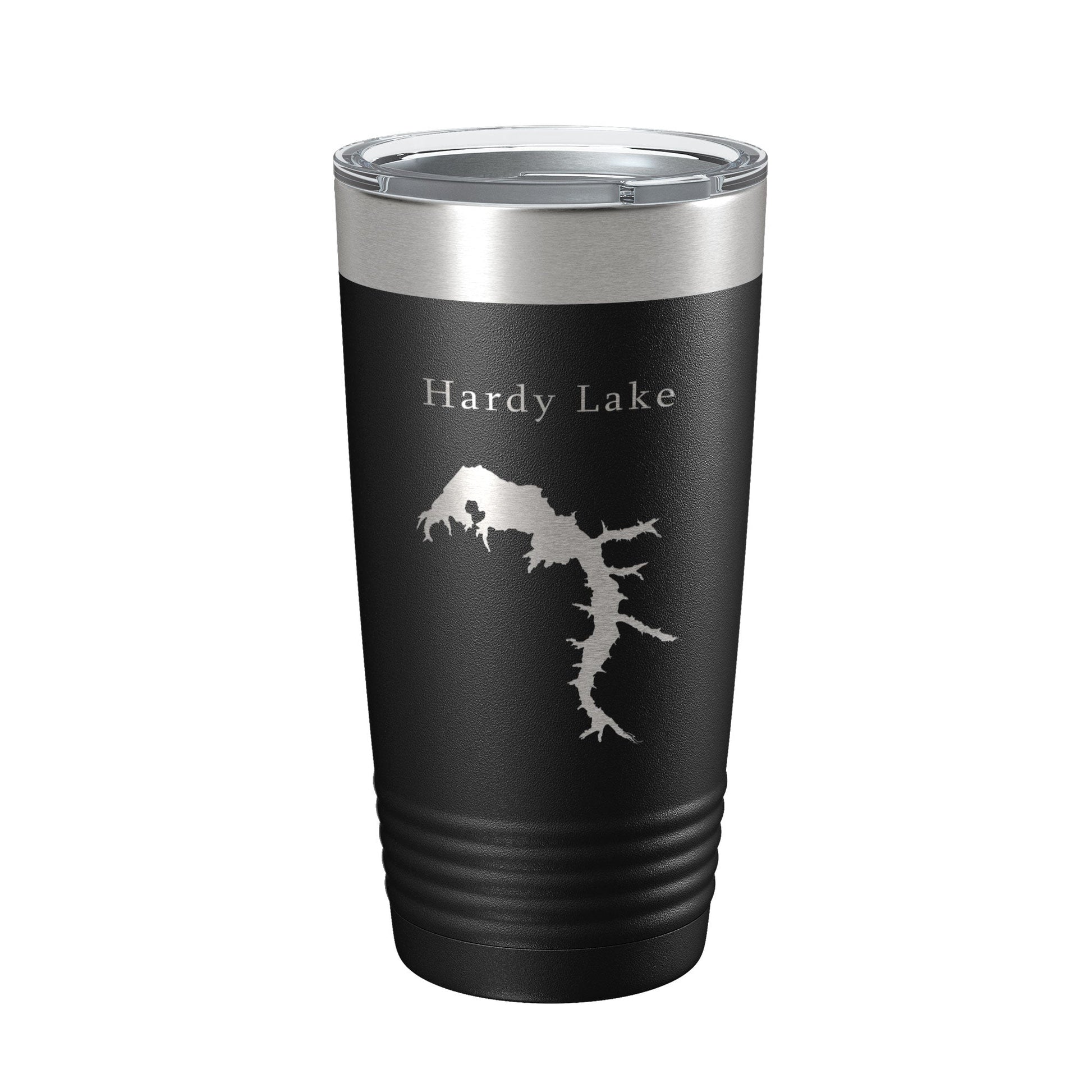 Hardy Lake Map Tumbler Travel Mug Insulated Laser Engraved Coffee Cup Indiana 20 oz-5
