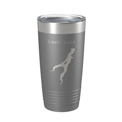 Knoll Lake Map Tumbler Travel Mug Insulated Laser Engraved Coffee Cup Arizona 20 oz-16