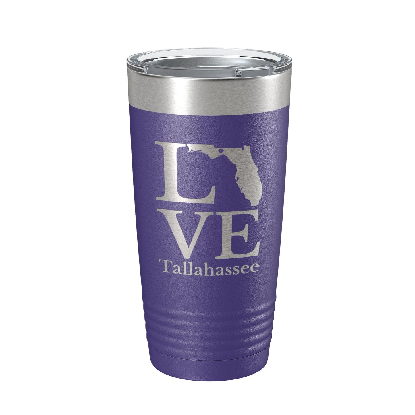 Tallahassee FL Love Tumbler Travel Mug Insulated Laser Engraved Coffee Cup Florida Gift 20 oz-15