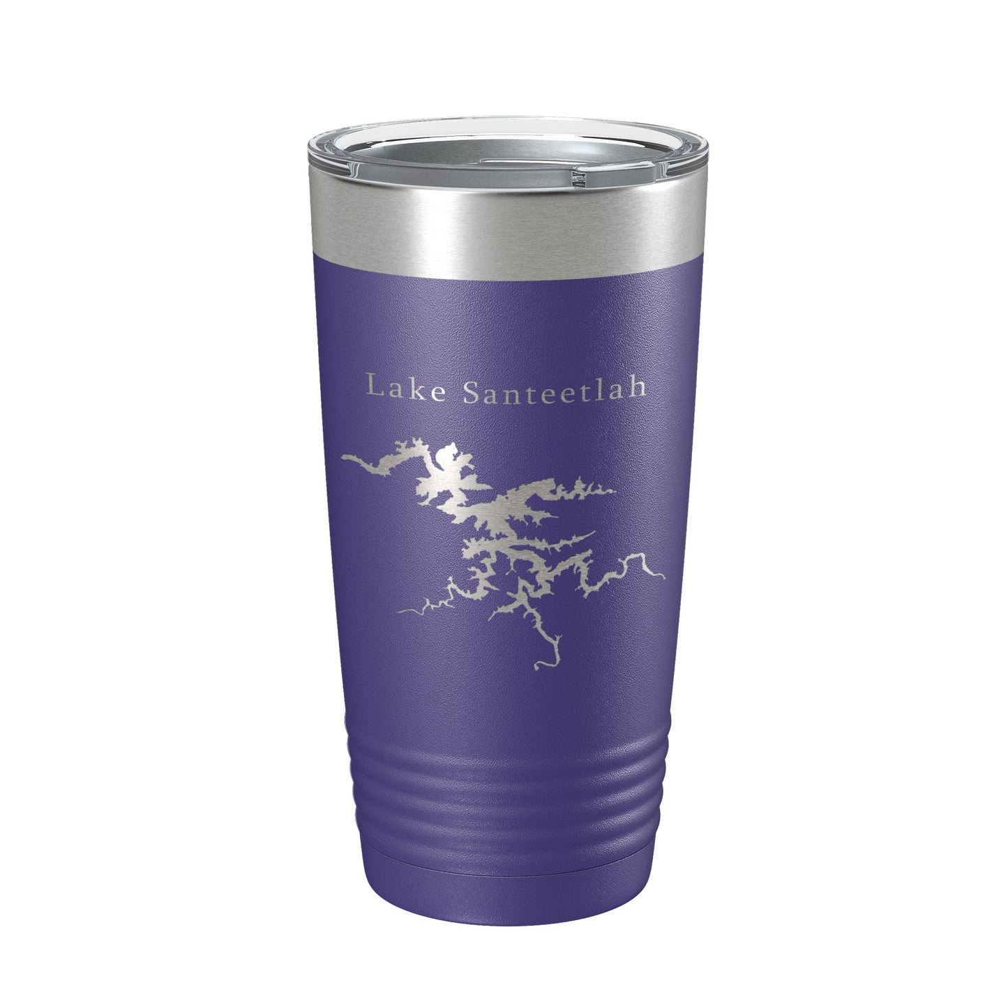 Lake Santeetlah Map Tumbler Travel Mug Insulated Laser Engraved Coffee Cup North Carolina 20 oz-15