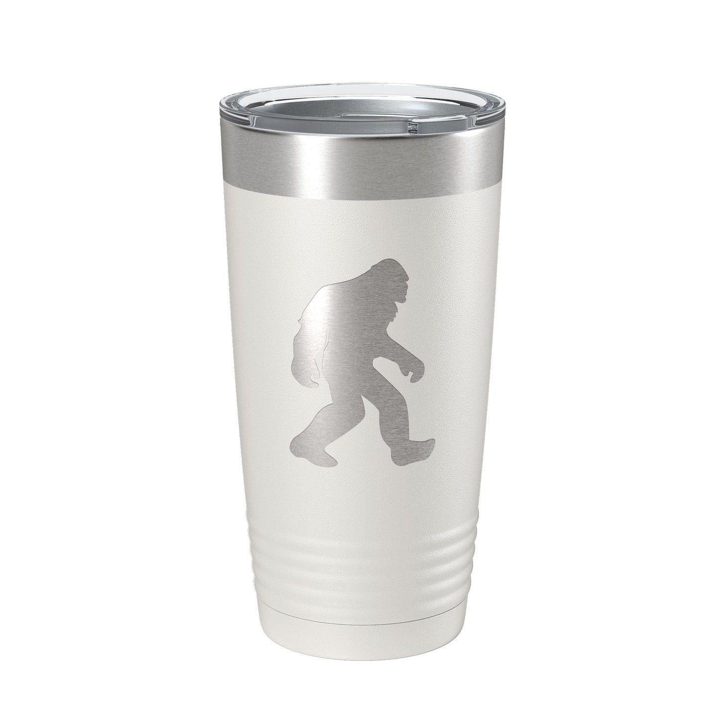 Bigfoot Tumbler Sasquatch Travel Mug Insulated Laser Engraved Coffee Cup Outdoorsman Gift Bigfoot Shadow Yeti Silhouette 20 oz-7