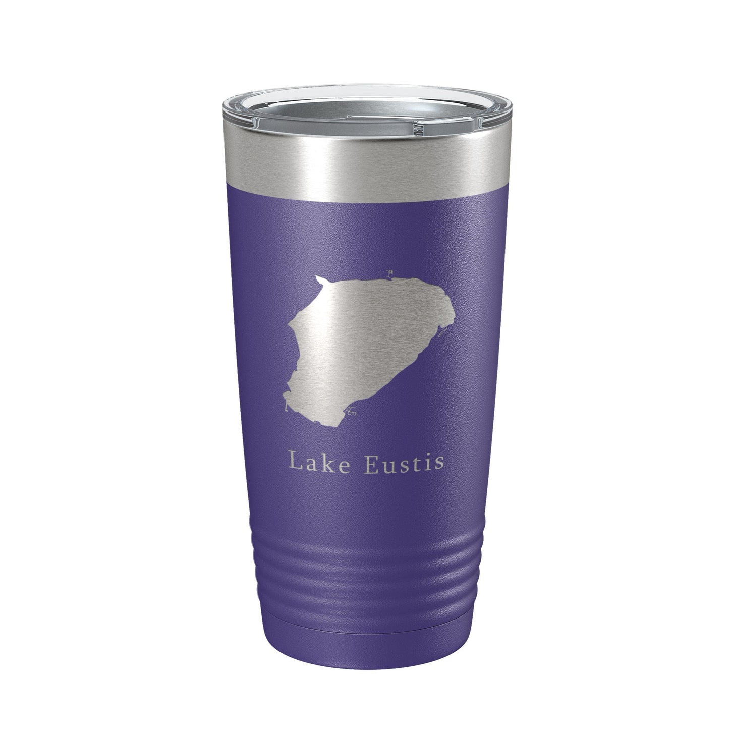 Lake Eustis Map Tumbler Travel Mug Insulated Laser Engraved Coffee Cup Florida 20 oz-15