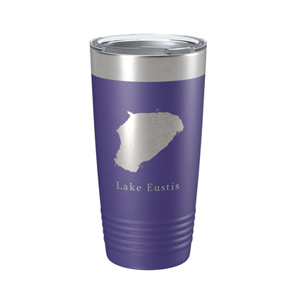 Lake Eustis Map Tumbler Travel Mug Insulated Laser Engraved Coffee Cup Florida 20 oz-15