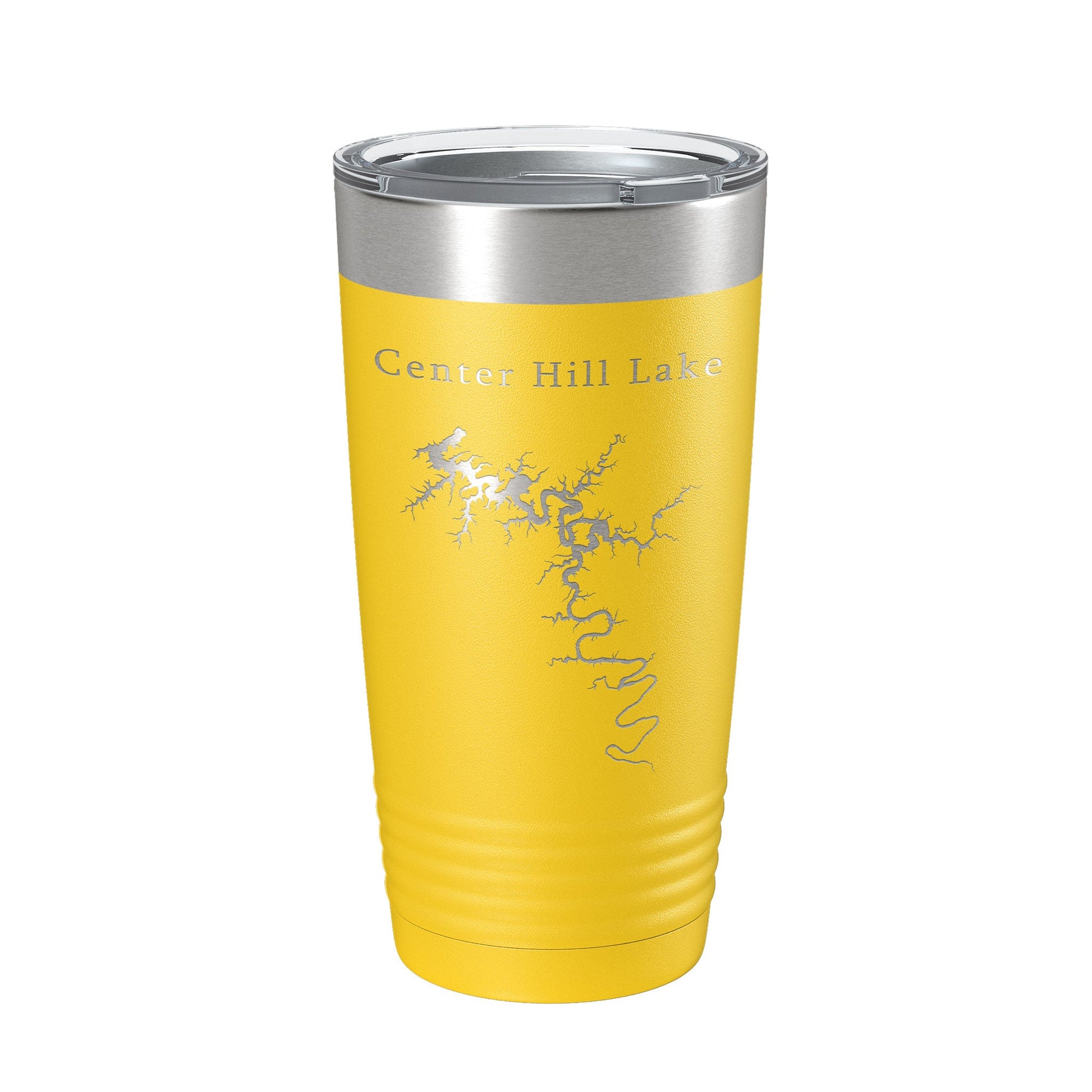 Center Hill Lake Map Tumbler Travel Mug Insulated Laser Engraved Coffee Cup Tennessee 20 oz-4