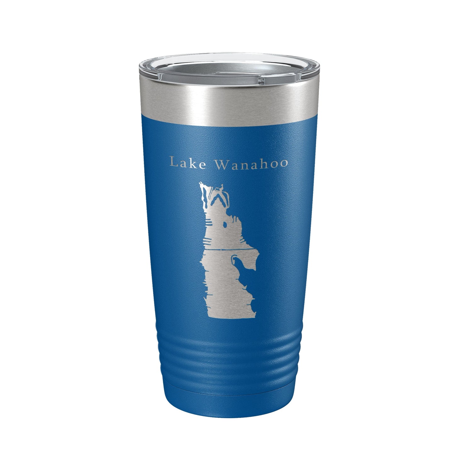 Lake Wanahoo Map Tumbler Travel Mug Insulated Laser Engraved Coffee Cup Nebraska 20 oz-6