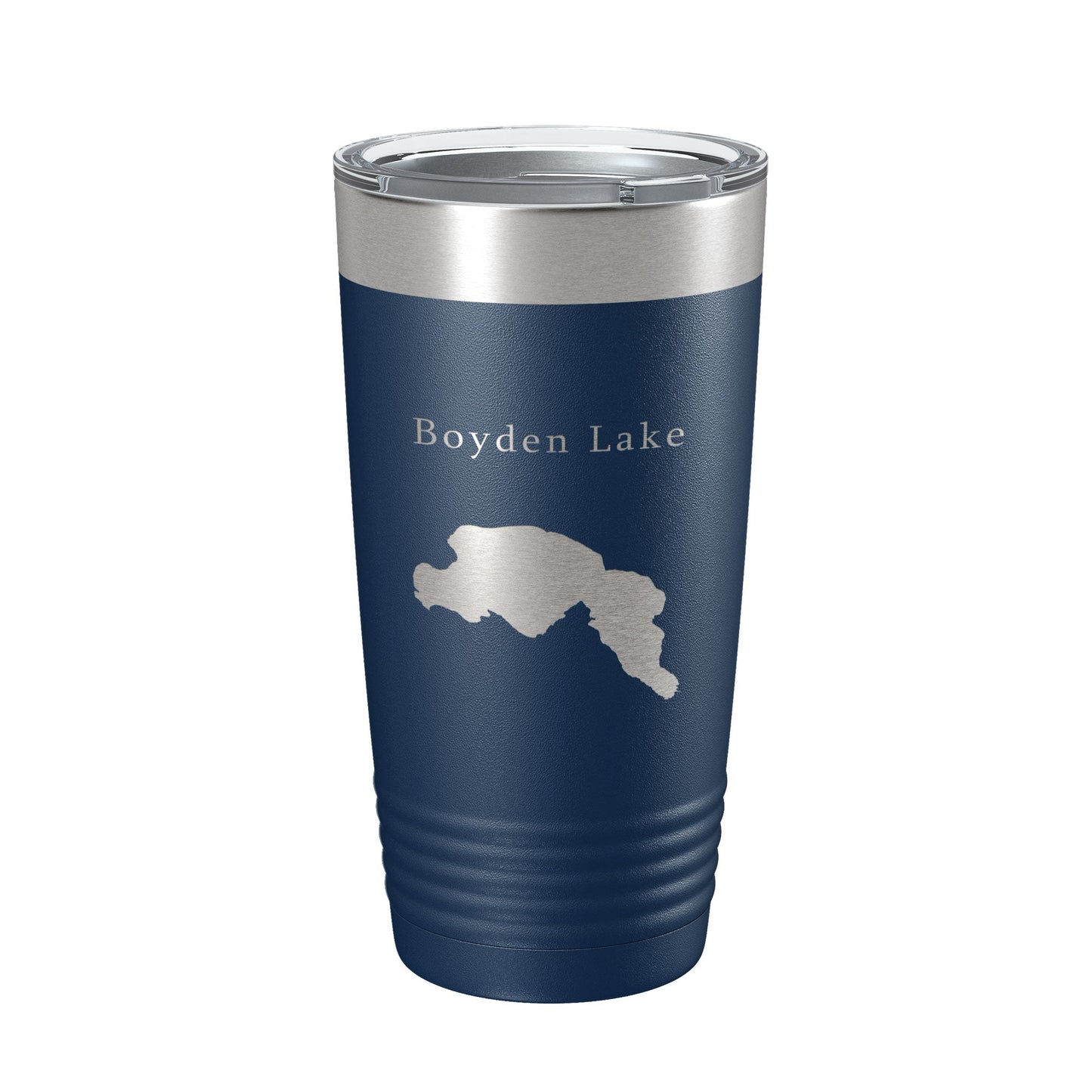 Boyden Lake Map Tumbler Travel Mug Insulated Laser Engraved Coffee Cup Maine 20 oz-8