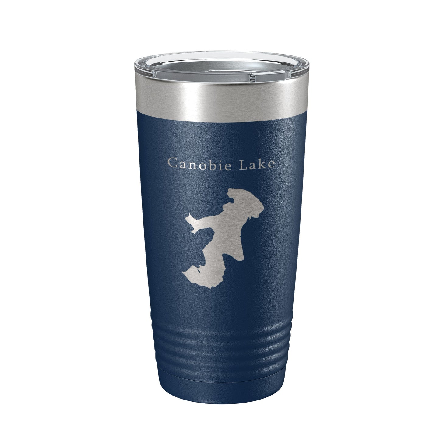 Canobie Lake Map Tumbler Travel Mug Insulated Laser Engraved Coffee Cup New Hampshire 20 oz-8