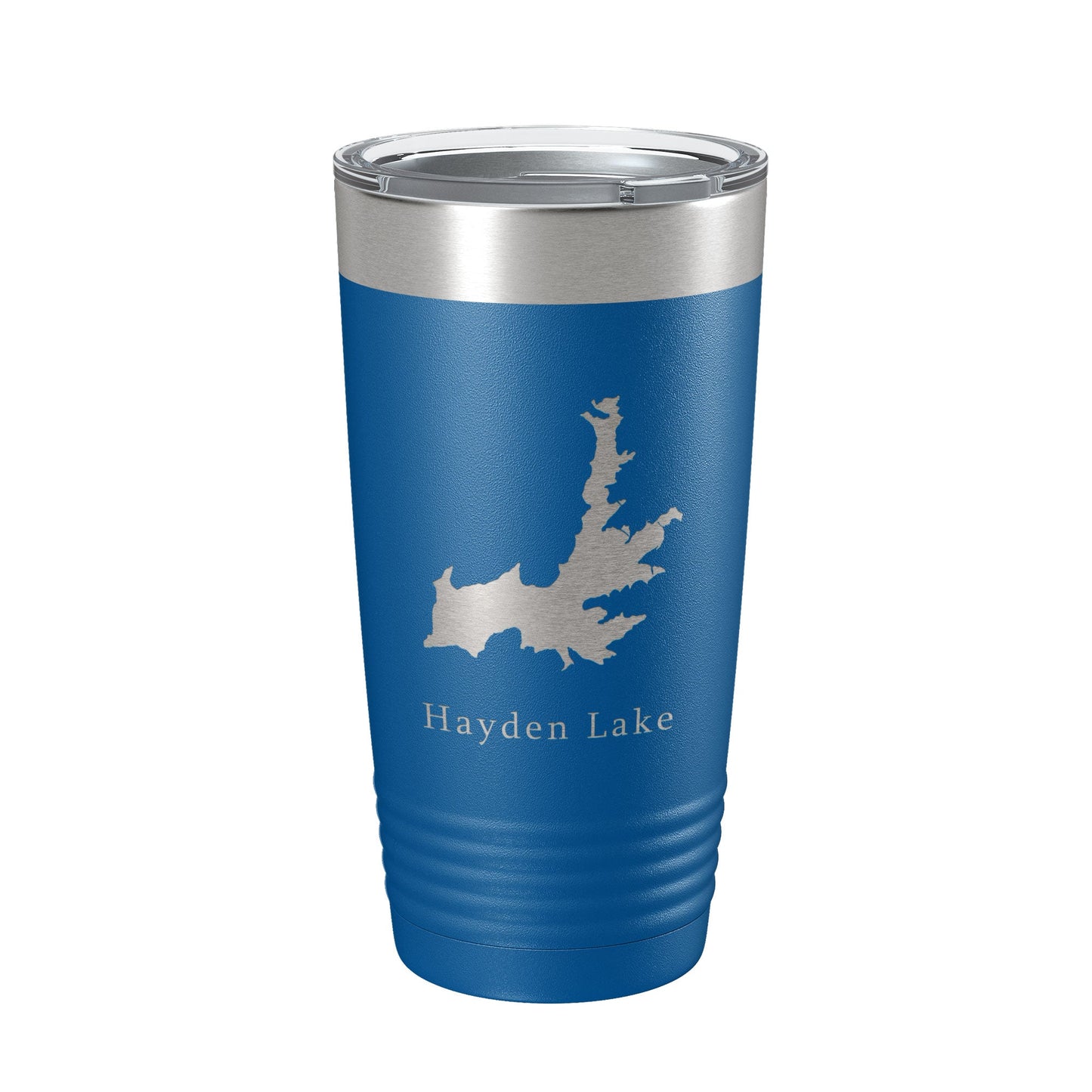 Hayden Lake Map Tumbler Travel Mug Insulated Laser Engraved Coffee Cup Idaho 20 oz-6