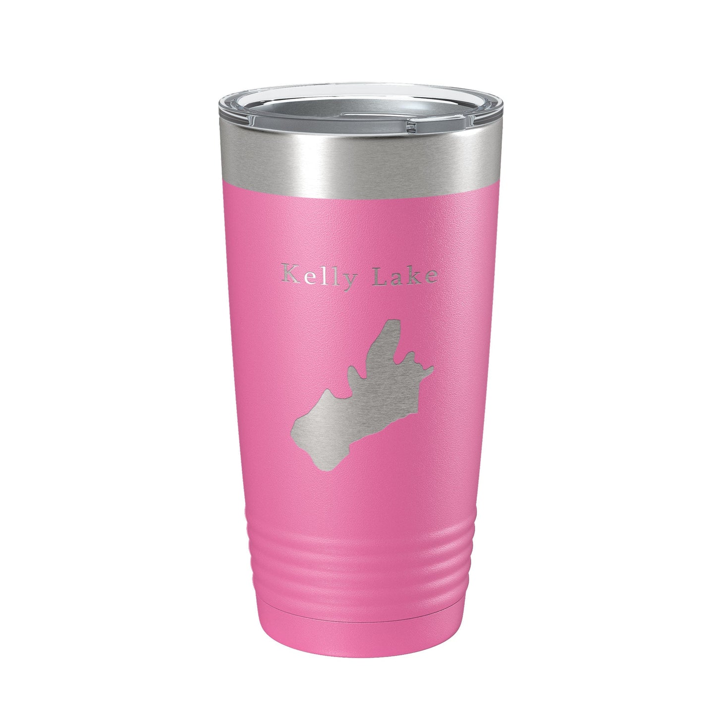 Kelly Lake Map Tumbler Travel Mug Insulated Laser Engraved Coffee Cup California 20 oz-11