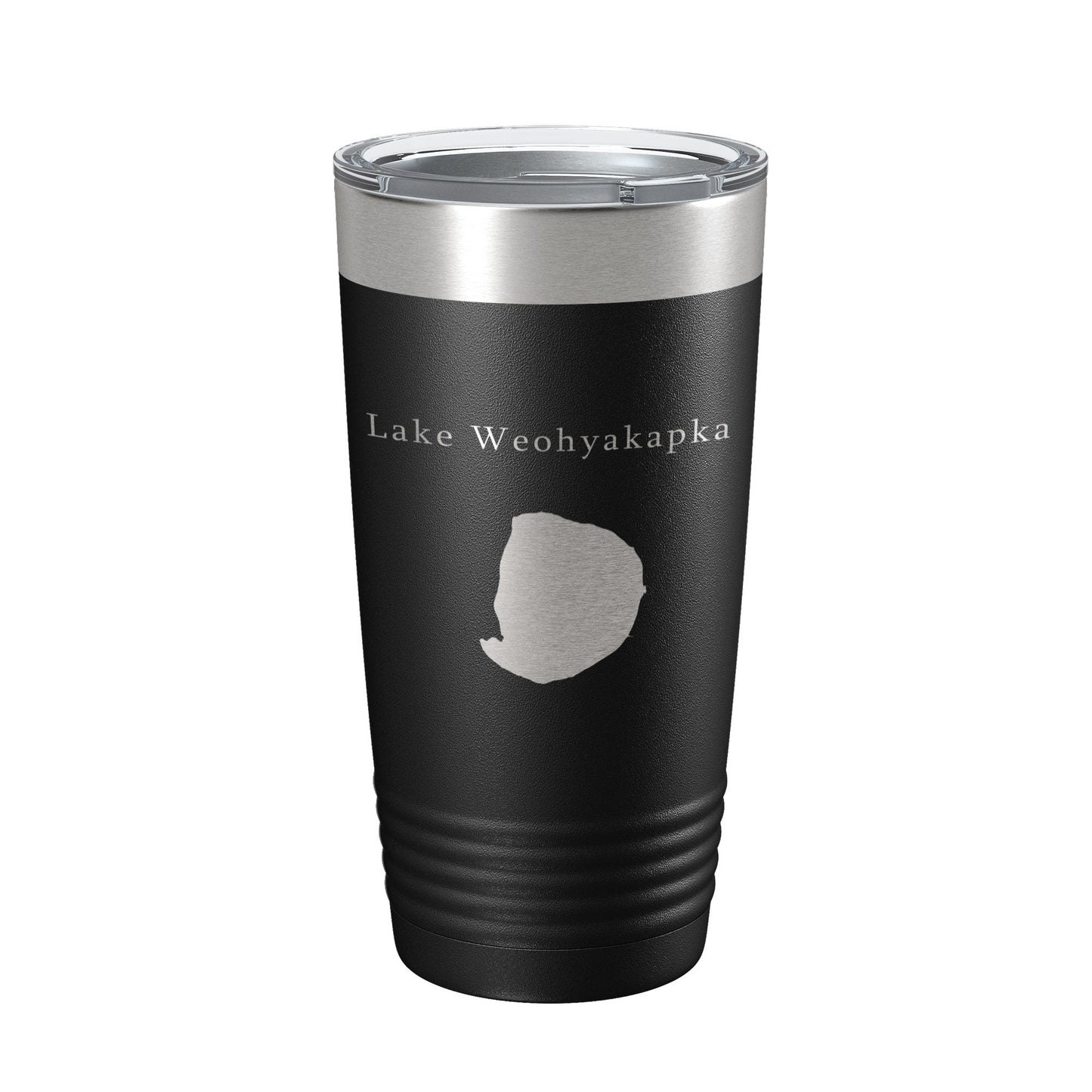 Lake Weohyakapka Map Tumbler Travel Mug Insulated Laser Engraved Coffee Cup Florida 20 oz-0