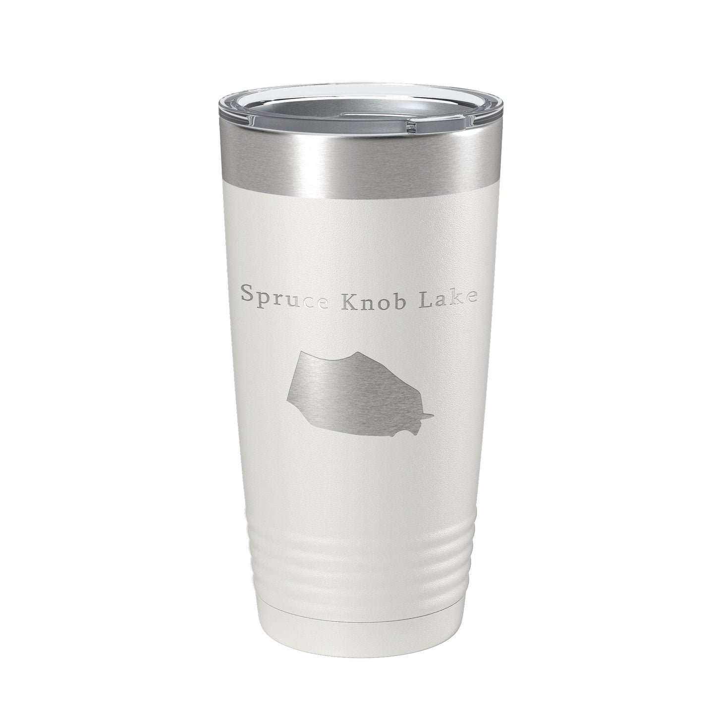 Spruce Knob Lake Map Tumbler Travel Mug Insulated Laser Engraved Coffee Cup West Virginia 20 oz-7