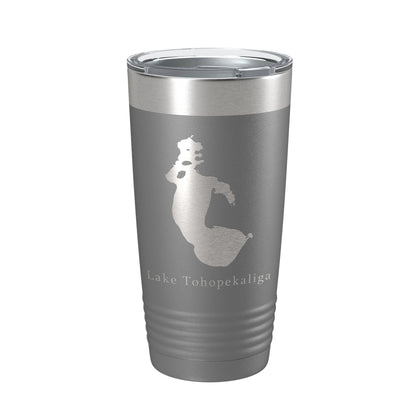 Lake Tohopekaliga Map Tumbler Travel Mug Insulated Laser Engraved Coffee Cup Florida 20 oz-16