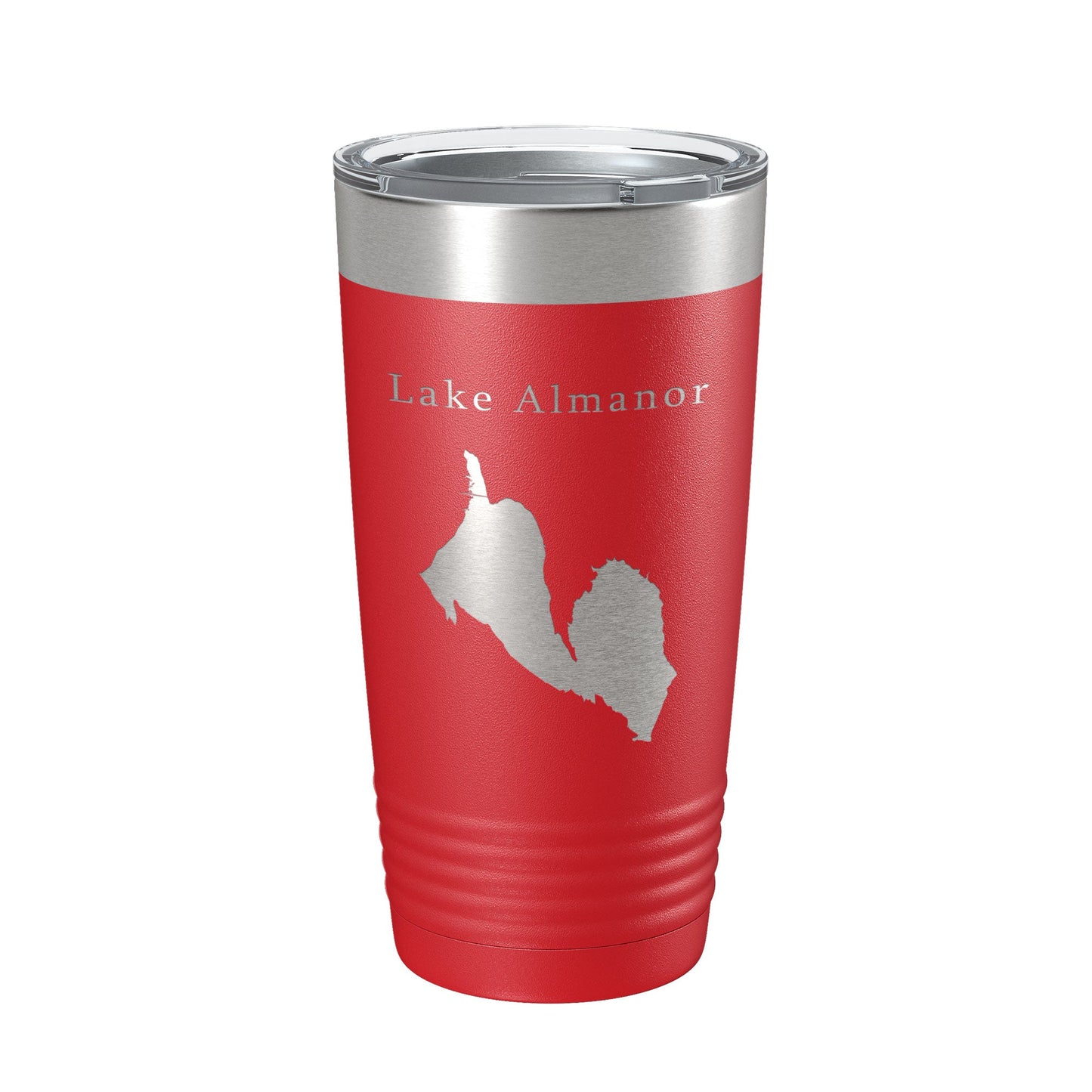 Lake Almanor Map Tumbler Travel Mug Insulated Laser Engraved Coffee Cup California 20 oz-10