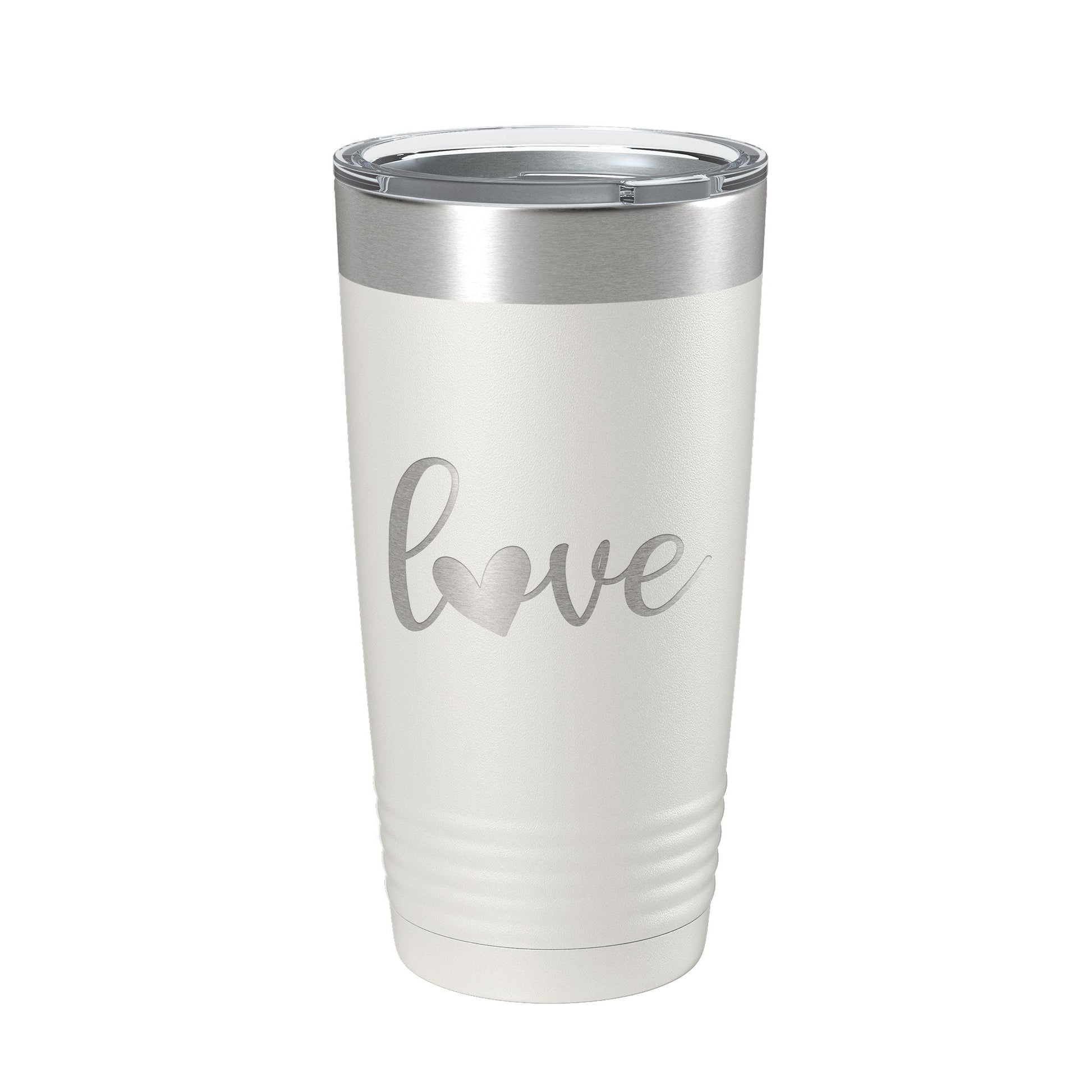 Love Tumbler Travel Mug Insulated Laser Engraved Coffee Cup 20 oz-1