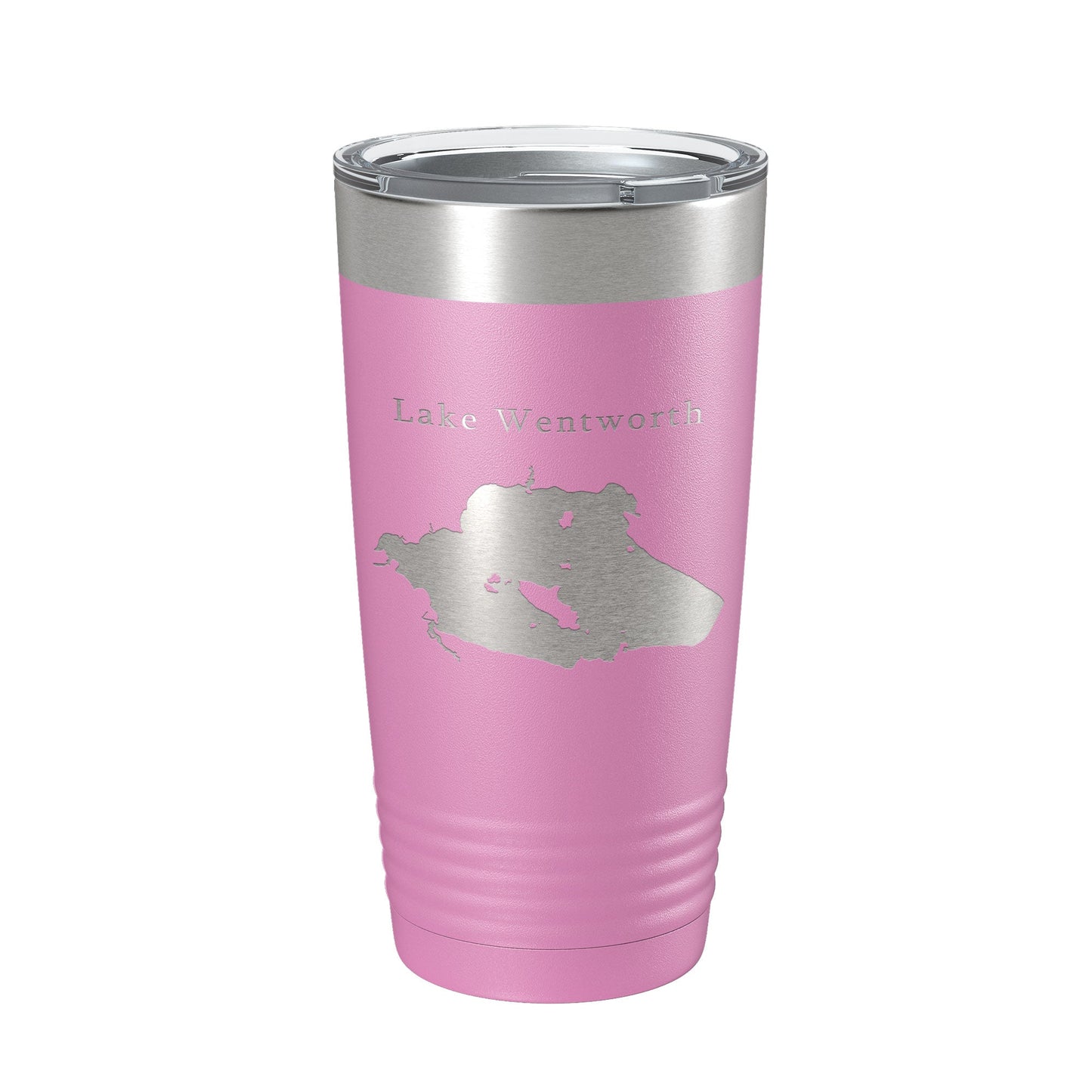 Lake Wentworth Map Tumbler Travel Mug Insulated Laser Engraved Coffee Cup New Hampshire 20 oz-14