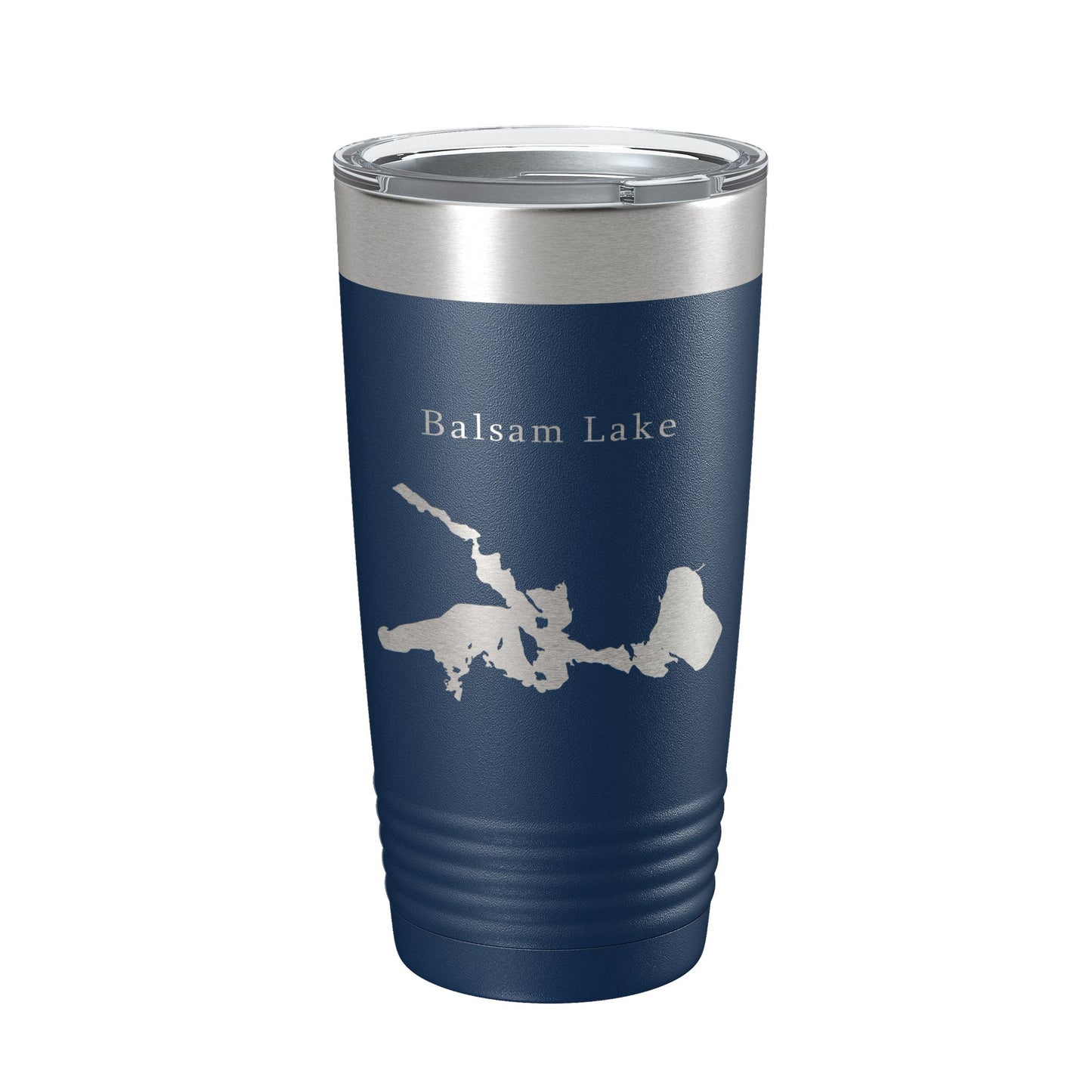 Balsam Lake Map Tumbler Travel Mug Insulated Laser Engraved Coffee Cup Wisconsin 20 oz-8