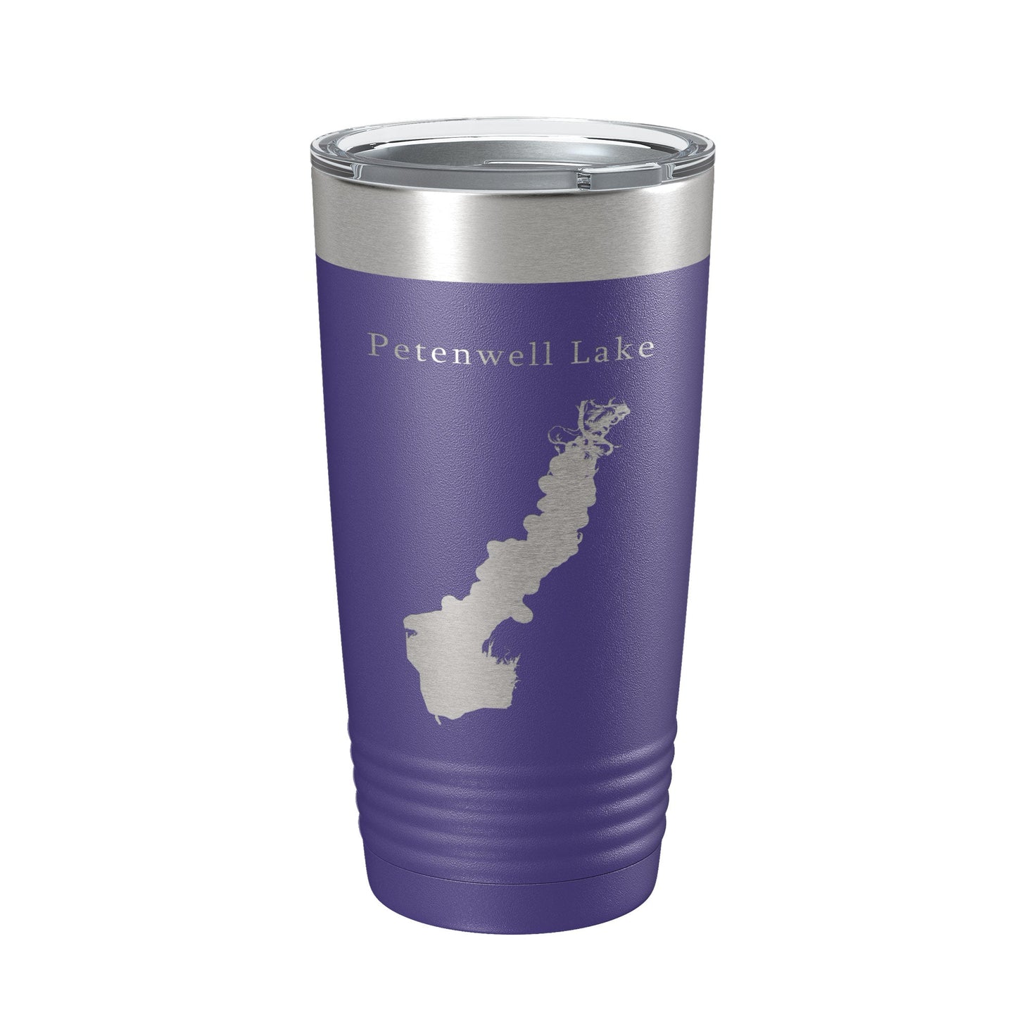 Petenwell Lake Map Tumbler Travel Mug Insulated Laser Engraved Coffee Cup Wisconsin 20 oz-15