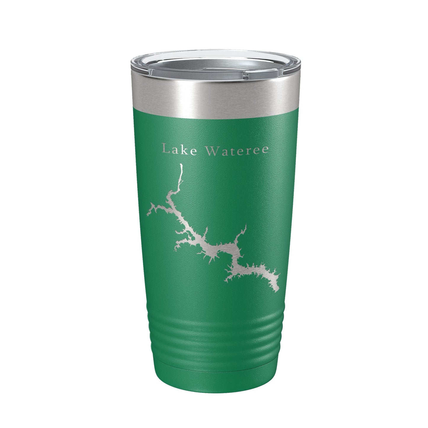 Lake Wateree Stumpy Pond Map Tumbler Travel Mug Insulated Laser Engraved Coffee Cup South Carolina 20 oz-9