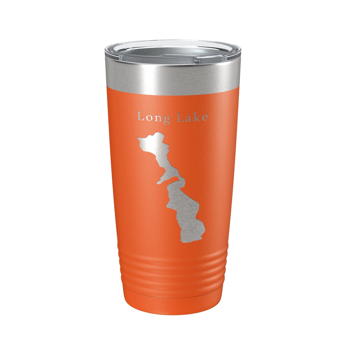 Long Lake Map Tumbler Travel Mug Insulated Laser Engraved Coffee Cup Minneapolis St. Paul Minnesota 20 oz-17