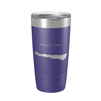 Navajo Lake Map Tumbler Travel Mug Insulated Laser Engraved Coffee Cup Utah 20 oz-15