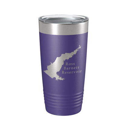 Ross R Barnett Reservoir The Rez Tumbler Lake Map Travel Mug Insulated Laser Engraved Coffee Cup Mississippi 20 oz-15