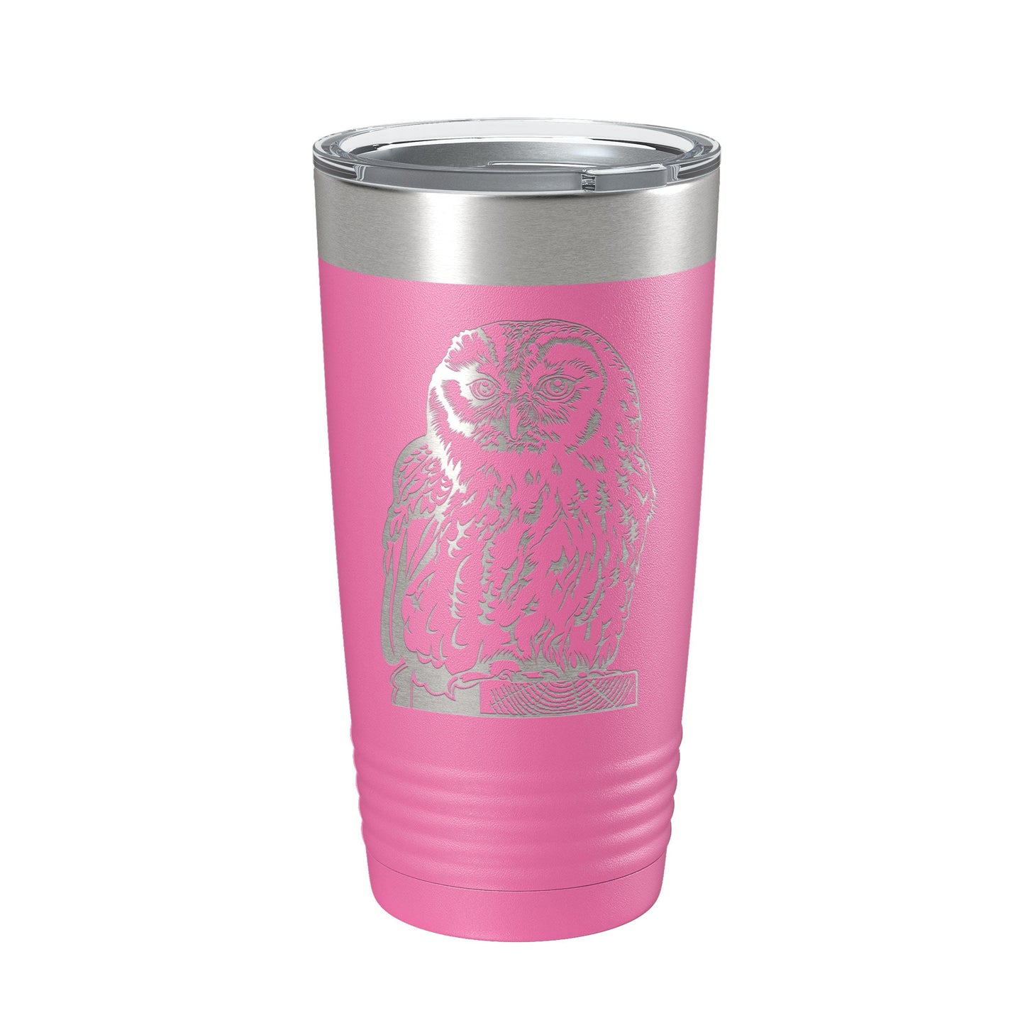 Owl Tumbler Travel Mug Insulated Laser Engraved Coffee Cup Owl Lover Gift Bird 20 oz-11