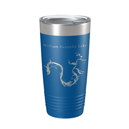 William Bill Dannelly Reservoir Tumbler Lake Map Travel Mug Insulated Laser Engraved Coffee Cup Millers Ferry Alabama 20 oz-6