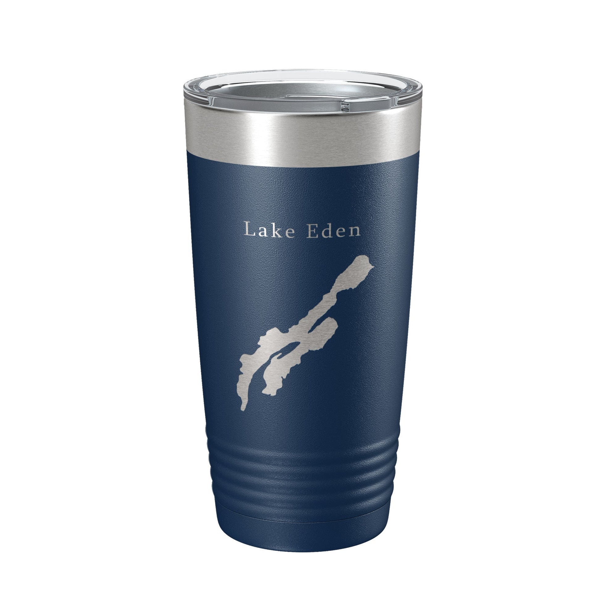 Lake Eden Map Tumbler Travel Mug Insulated Laser Engraved Coffee Cup Vermont 20 oz-2